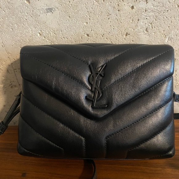 SOLD - YSL Toy Loulou in Black on Black - Picture 9 of 16